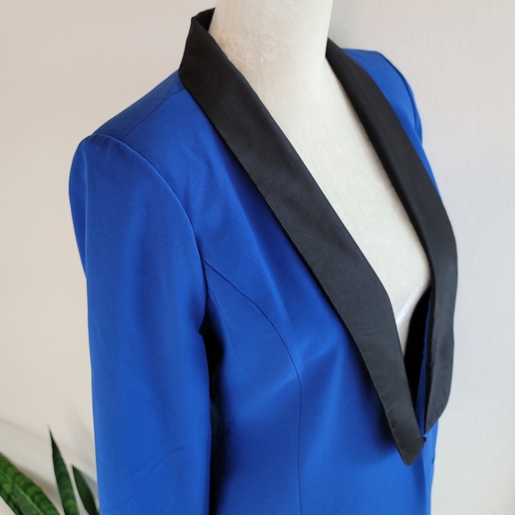 Rock & Republic Colorblock Tuxedo Blazer - Picture 11 of 16